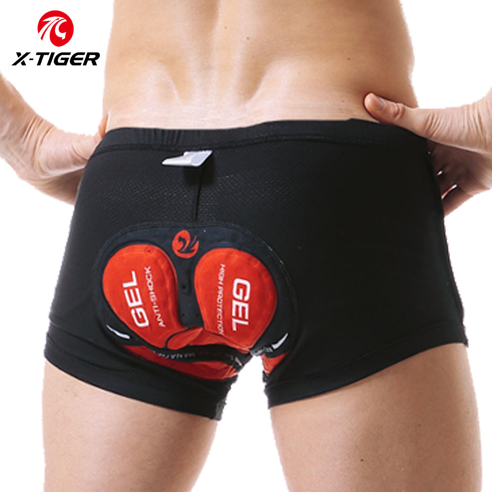 Padded Cycling Shorts 5D Gel - Spodenki rowerowe męskie WOSAWE MTB z