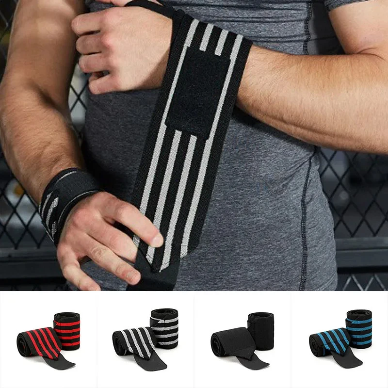 Wrist Wraps Weightlifting Support - 1 szt. Elastyczny opaska uciskowa na
