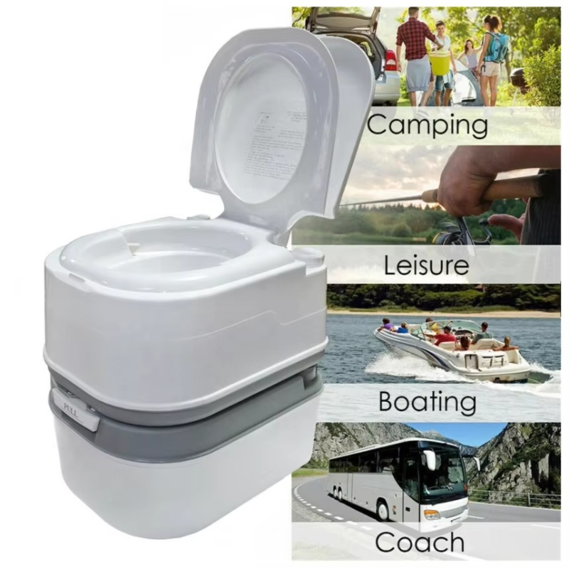 Camping - Przenośna toaleta kempingowa podróżna do kampera,