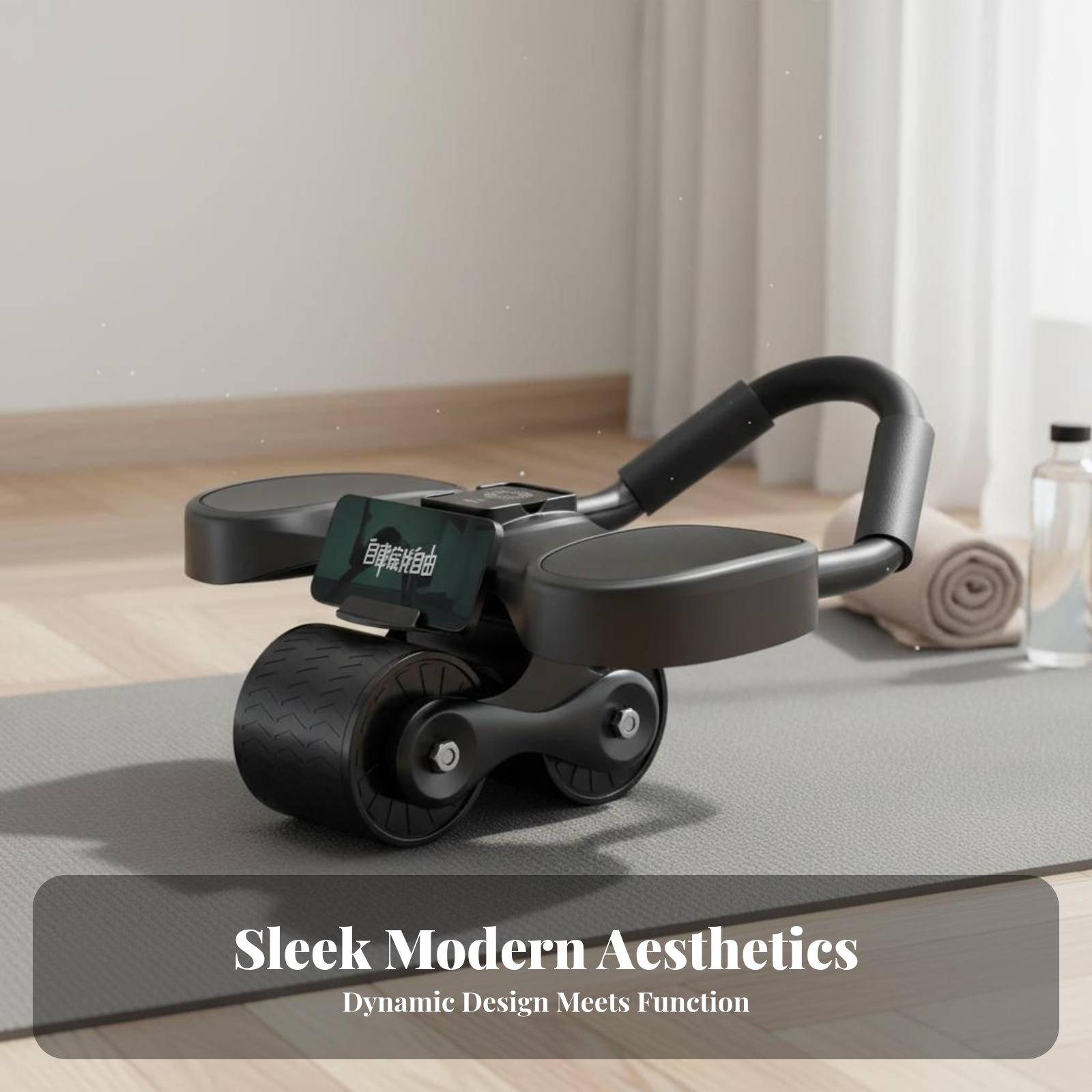 Rolka do ćwiczeń mięśni brzuch – Ab Roller Wheel With Elbow Support recenzja i cena