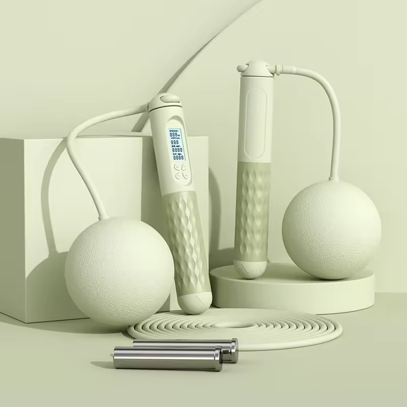 Profesjonalny bezprzewodowy cy – Smart Jump Rope Digital Counter recenzja i cena
