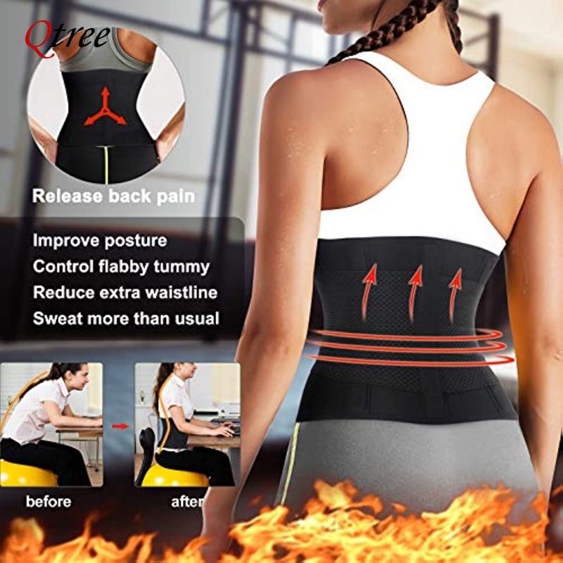 Pas wyszczuplający z neoprenu  – Sweat Waist Trainer Belt Neoprene recenzja i cena
