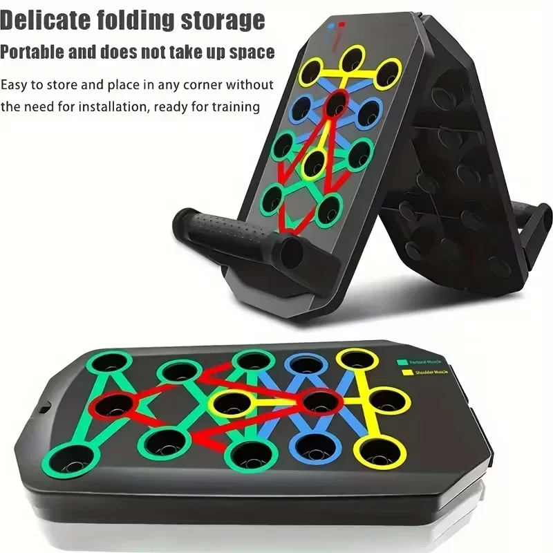 Zestaw do ćwiczeń push-up, prz – Push Up Board Foldable Multi Function recenzja i cena