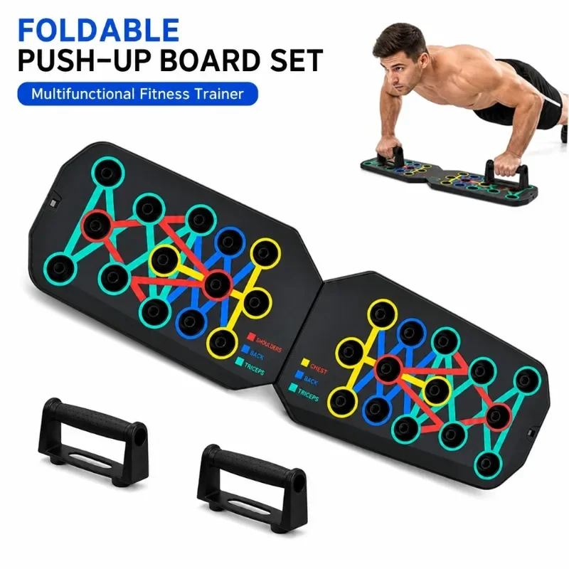 Zestaw do ćwiczeń push-up, prz – Push Up Board Foldable Multi Function recenzja i cena