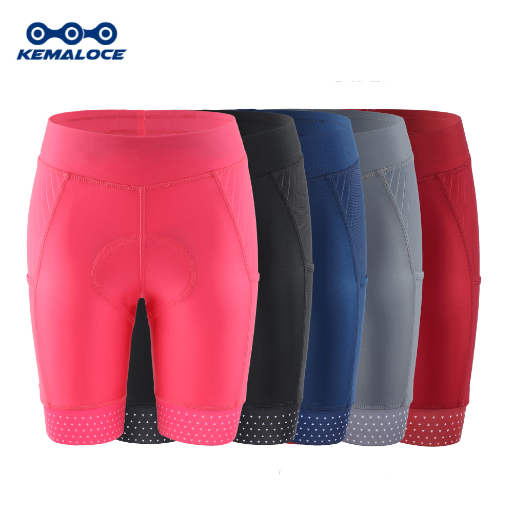 KEMALOCE damskie spodenki rowe – Padded Cycling Shorts 5D Gel recenzja i cena