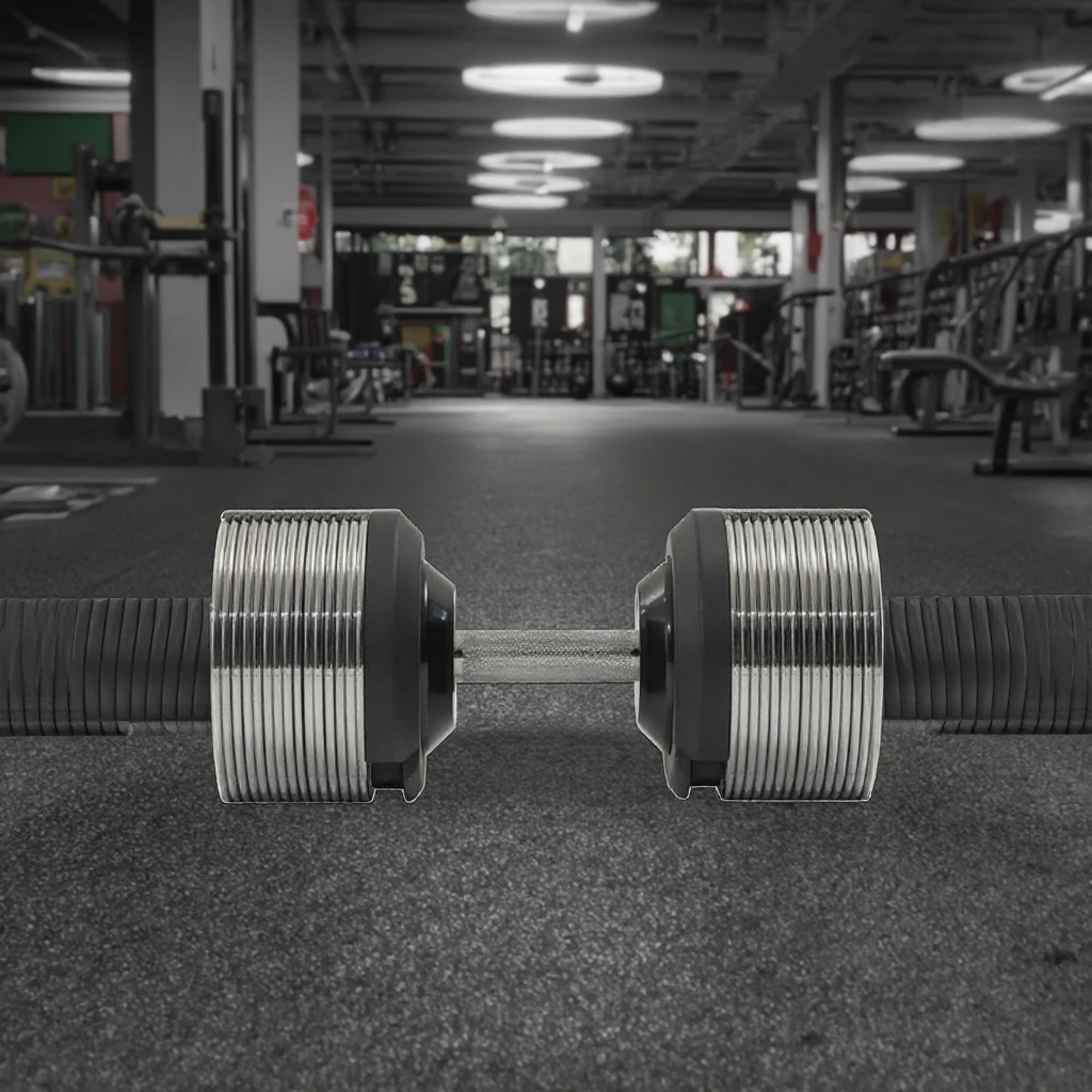 Regulowany zestaw hantli stalo – Adjustable Dumbbell Pair 40Kg recenzja i cena