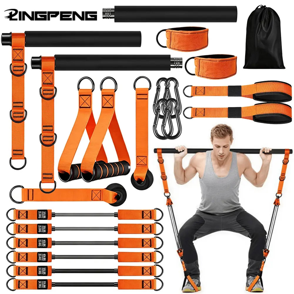 Zestaw do pilatesu w domu z ta – Pilates Bar Kit With Resistance Bands recenzja i cena