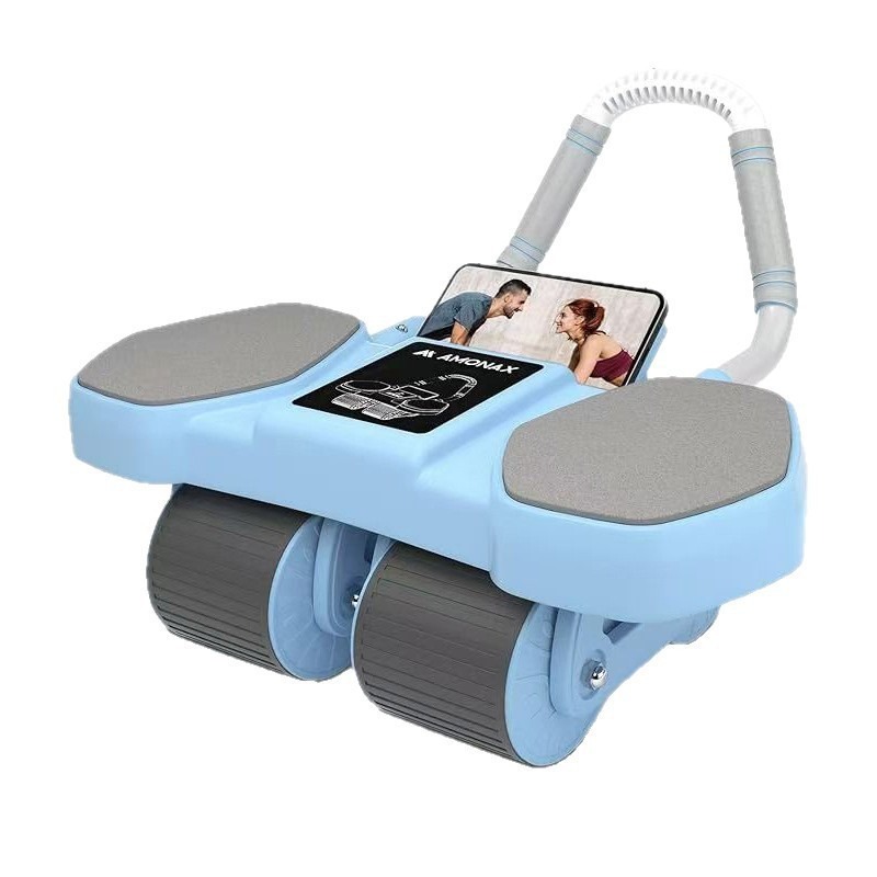 Czterokołowy wałek do ćwiczeń  – Ab Roller Wheel With Elbow Support recenzja i cena