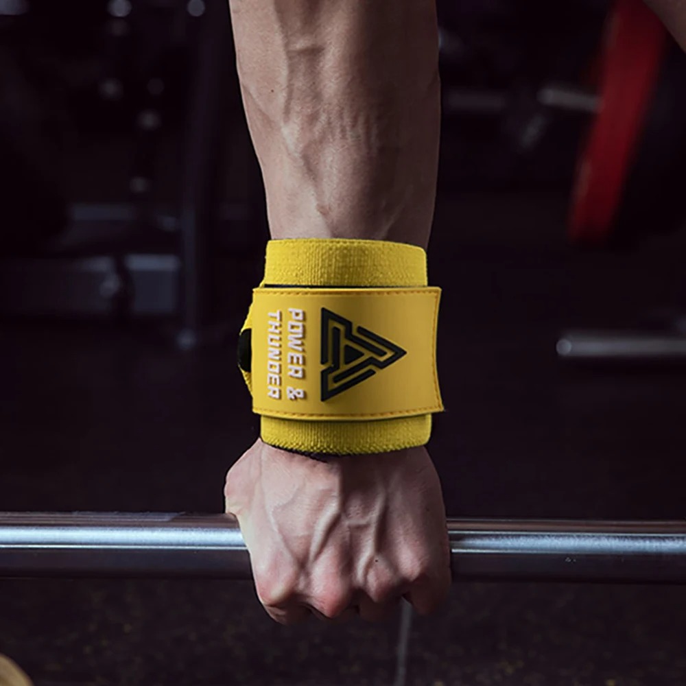 Wytrzymałe opaski na nadgarstk – Wrist Wraps Weightlifting Support recenzja i cena
