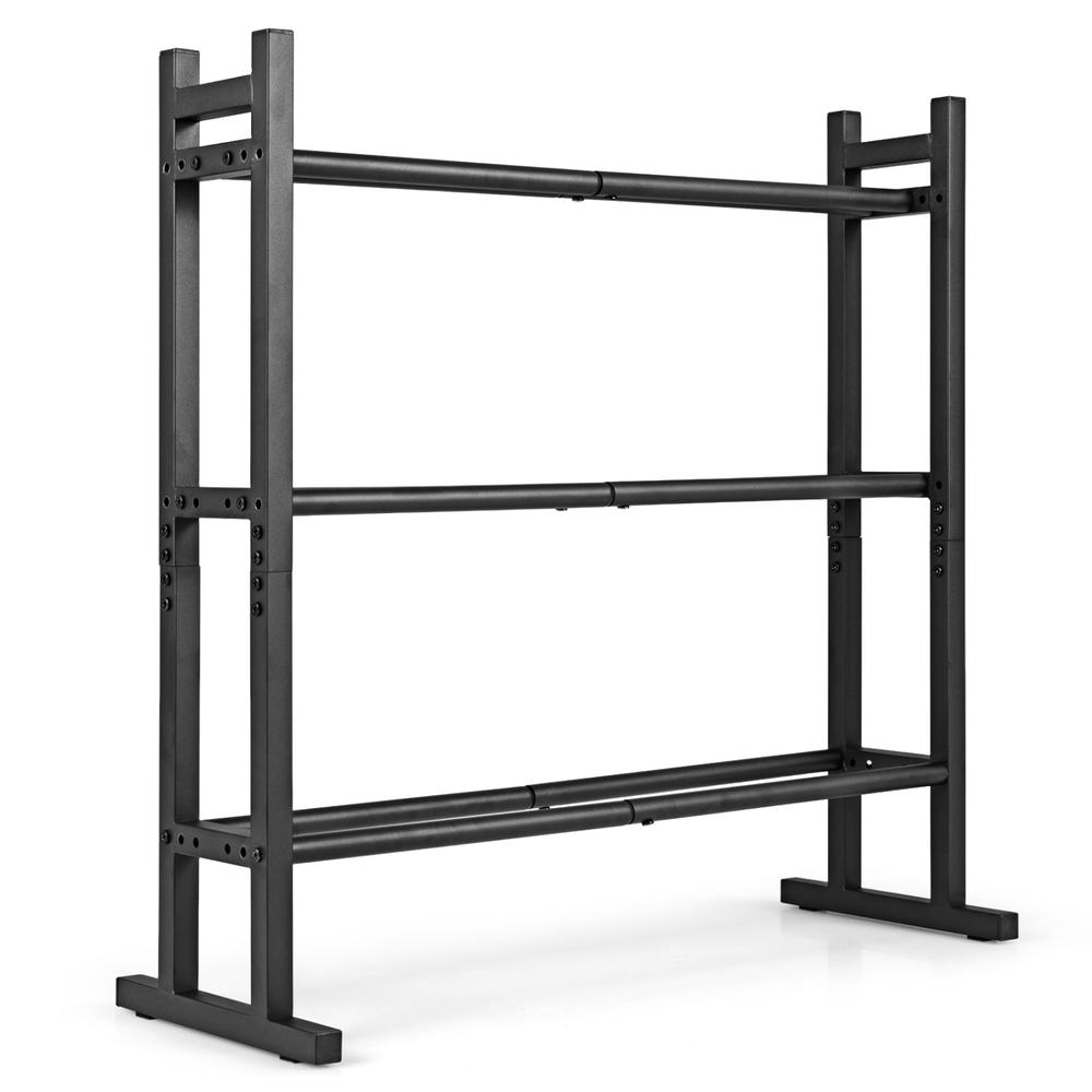 Wytrzymały 3-poziomowy stojak  – Fitness Equipment recenzja i cena