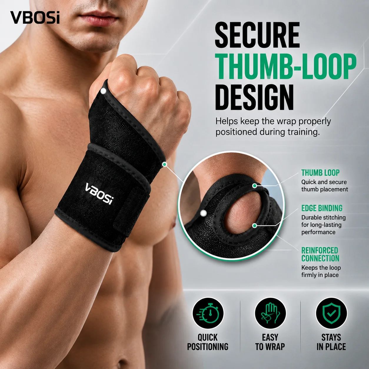 Regulowany stabilizator nadgar – Wrist Wraps Weightlifting Support recenzja i cena