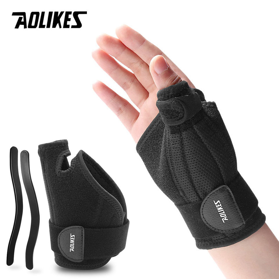 AOLIKES 1 sztuk szyna nadgarst – Wrist Wraps Weightlifting Support recenzja i cena