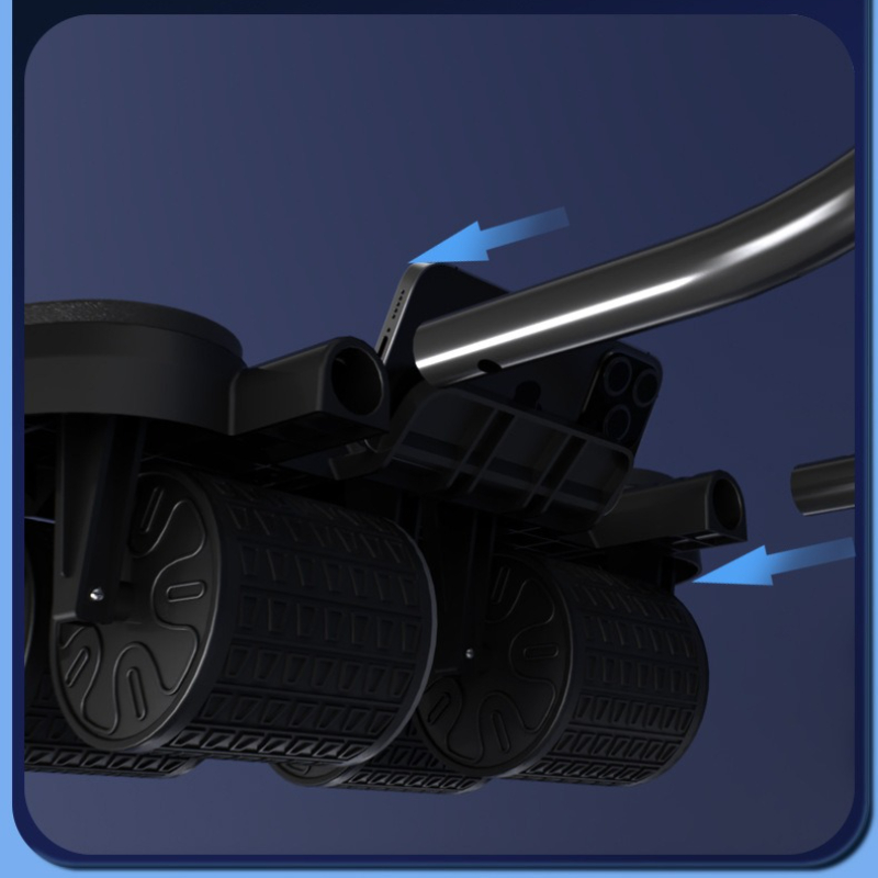 Czterokołowe rolki do ćwiczeń  – Ab Roller Wheel With Elbow Support recenzja i cena