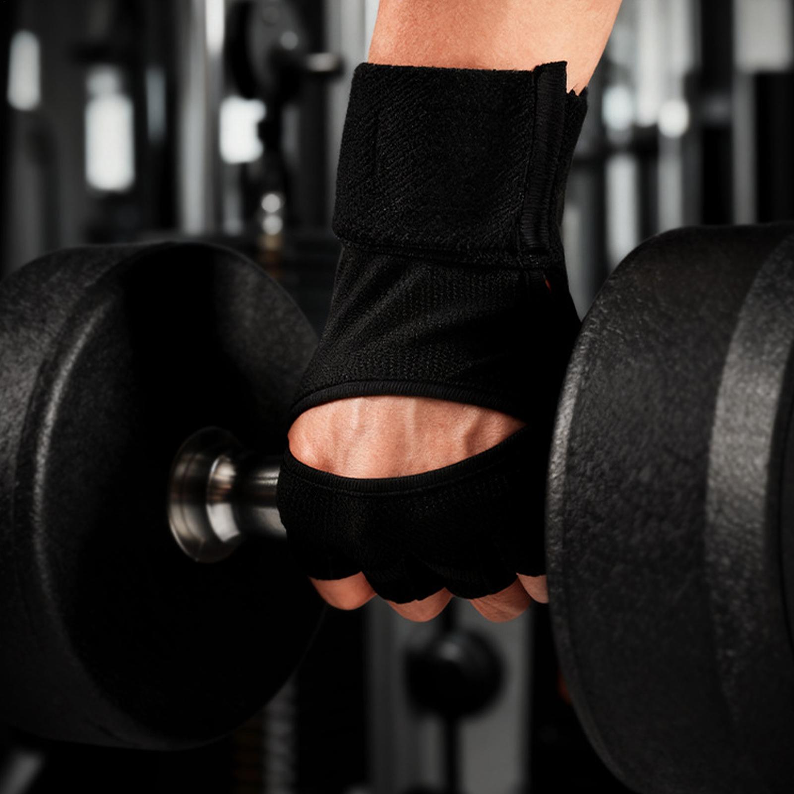 Rękawice gimnastyczne męskie b – Wrist Wraps Weightlifting Support recenzja i cena