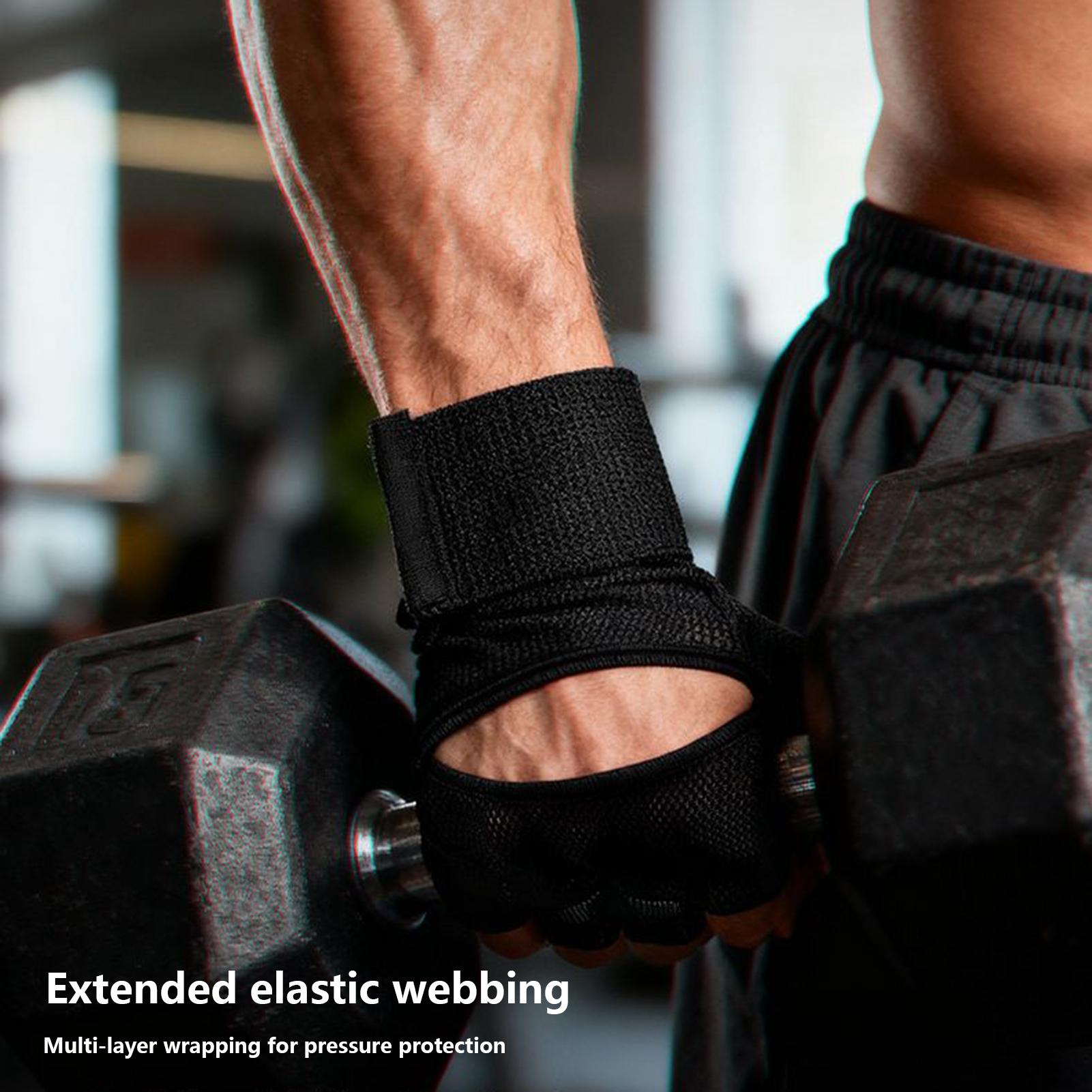 Rękawice gimnastyczne męskie b – Wrist Wraps Weightlifting Support recenzja i cena